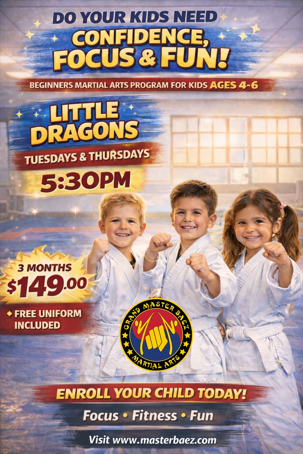 Little Dragons (Ages 4–6)